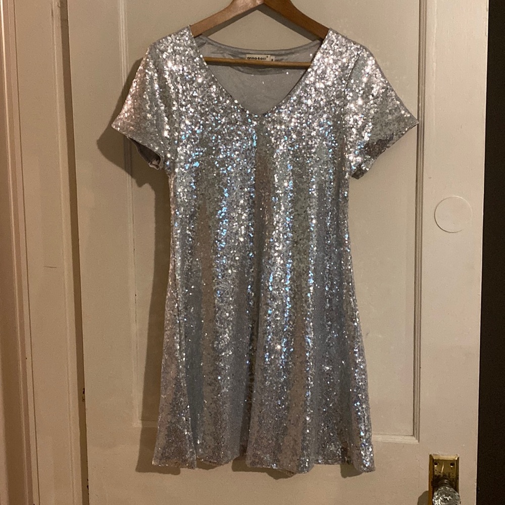 Gorgeous sequin mini dress